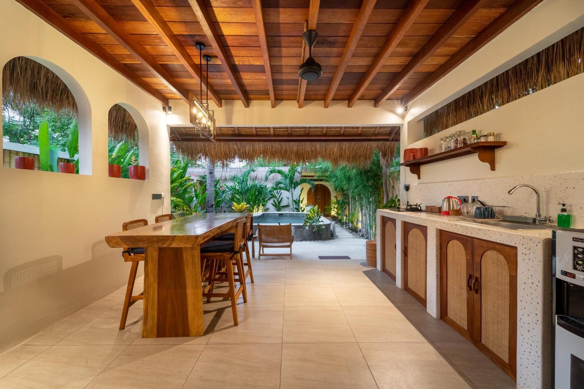 La Villa Loca Gili Air Exteriör bild