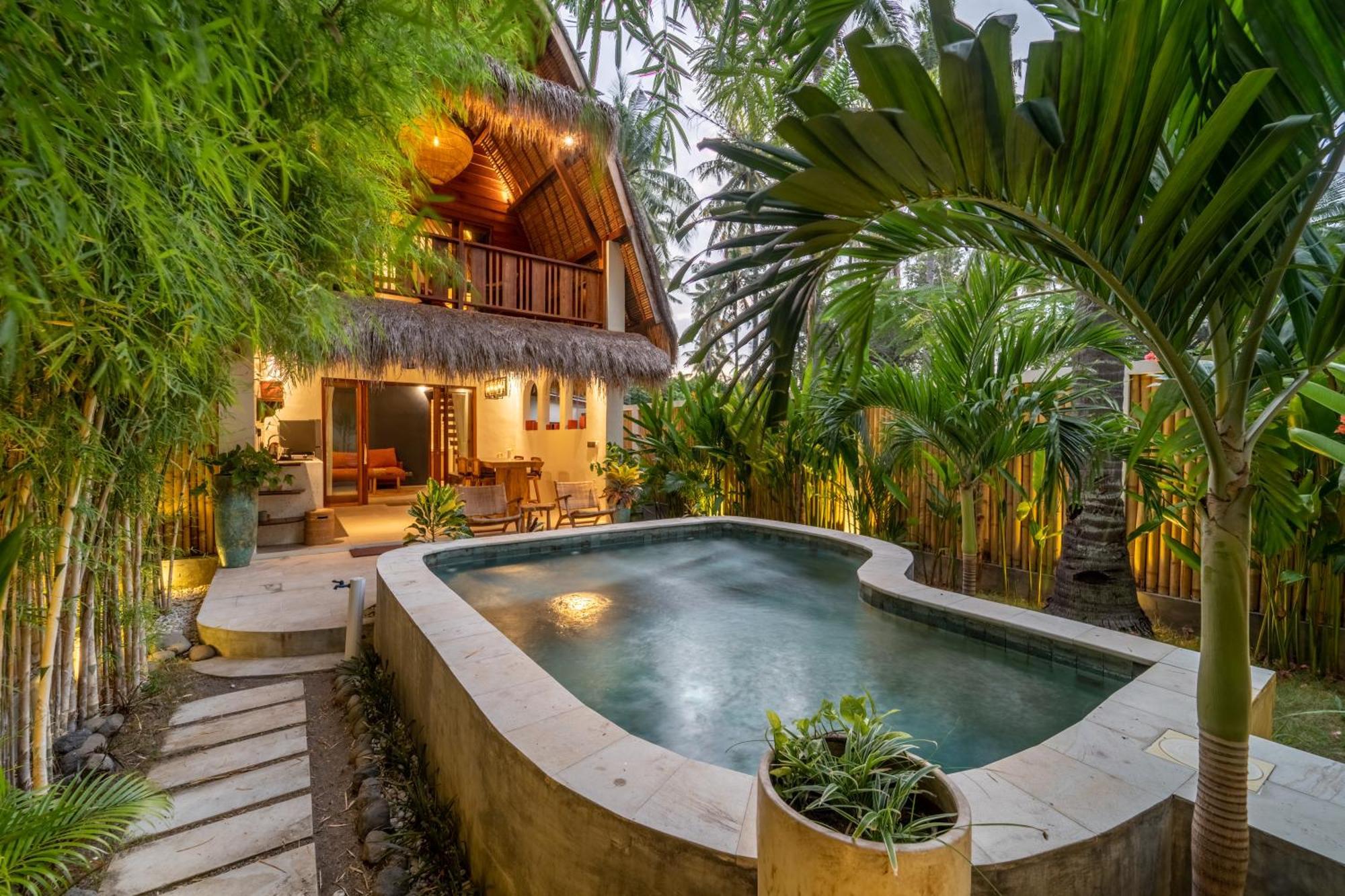 La Villa Loca Gili Air Exteriör bild