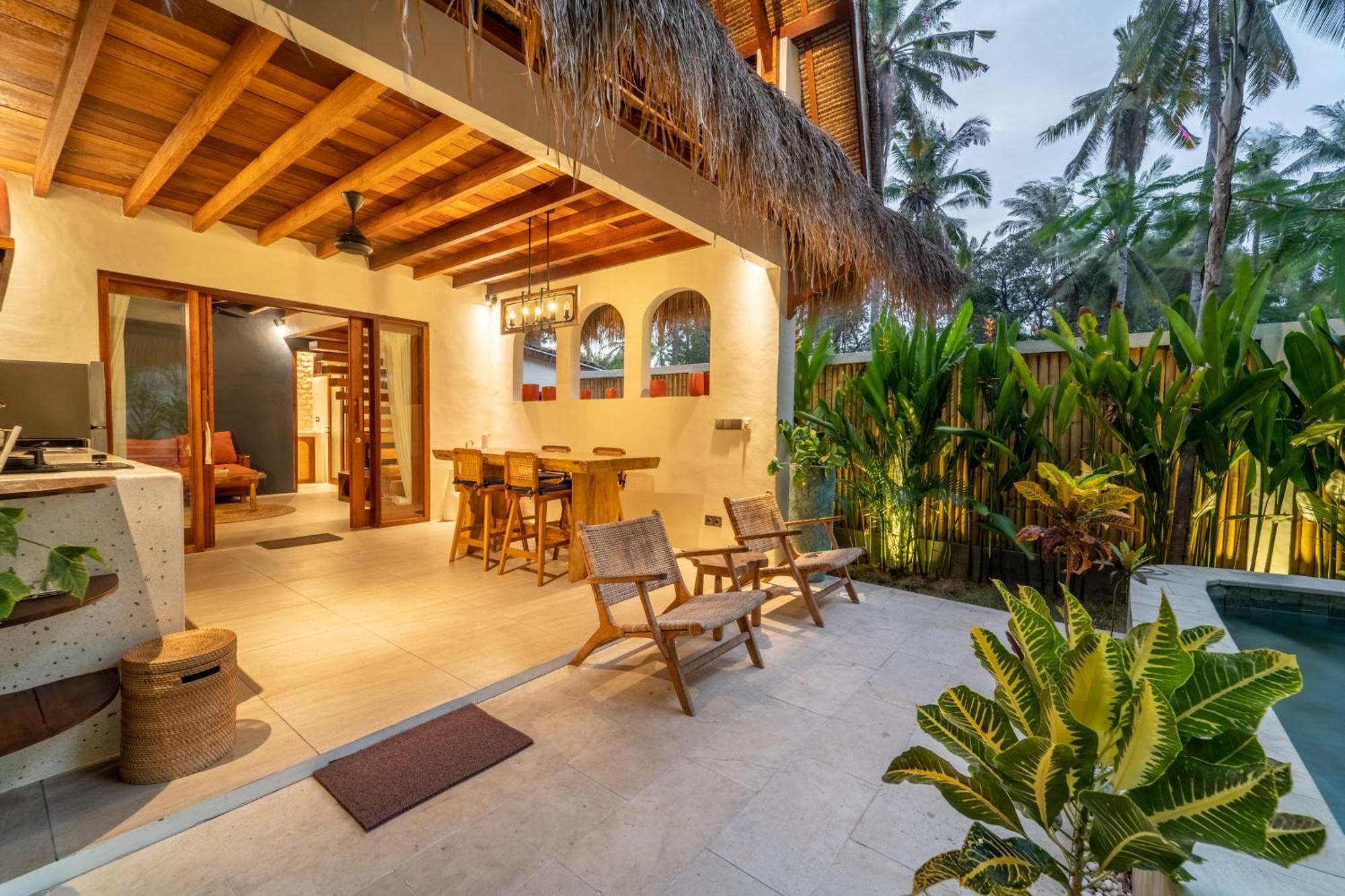 La Villa Loca Gili Air Exteriör bild